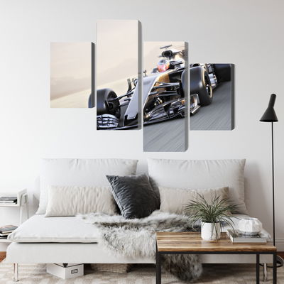 Ljuddämpande tavla - Formula 1 car