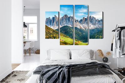 Ljuddämpande tavla - Dolomites mountain range