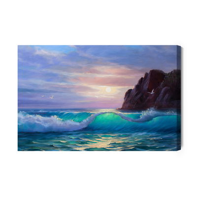 Ljuddämpande tavla - The sea at dawn