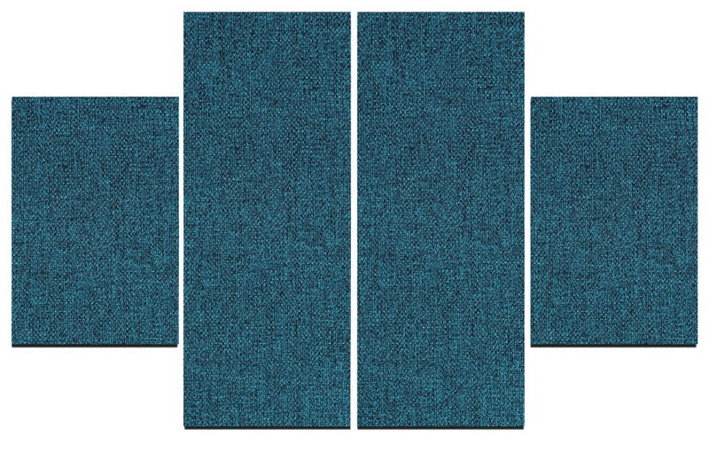 Ljudabsorbent till vägg - Wall 4-parts one Ljudabsorbent till vägg - Wall 4-parts one