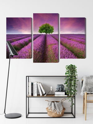 Ljuddämpande tavla - A tree in the middle of a 3d