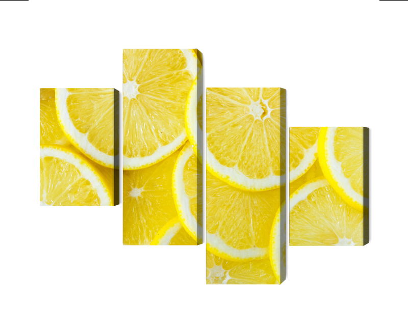 Ljuddämpande tavla - Lemon slices