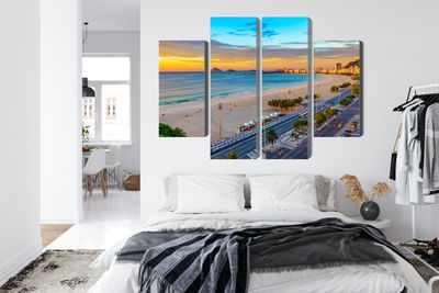 Ljuddämpande tavla - Sunrise view of copacabana