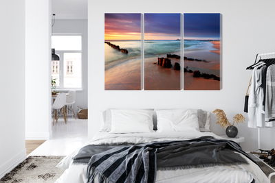 Ljuddämpande tavla - Sunrise over the baltic sea