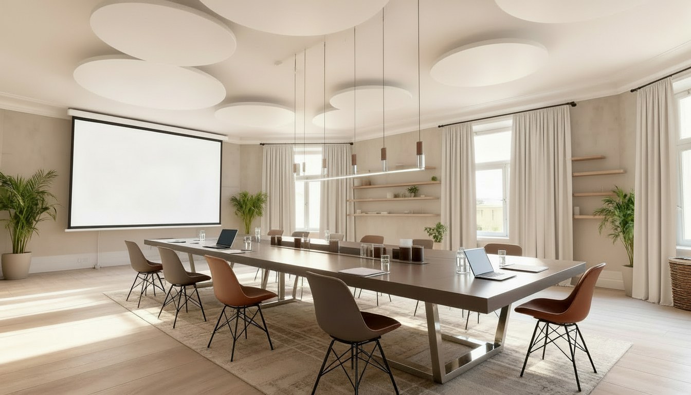 Minska eko genom att ljudabsorbera taket