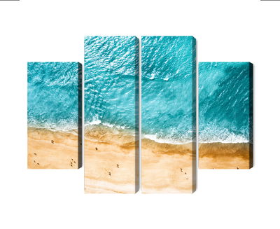 Ljuddämpande tavla - Aerial view of the ocean