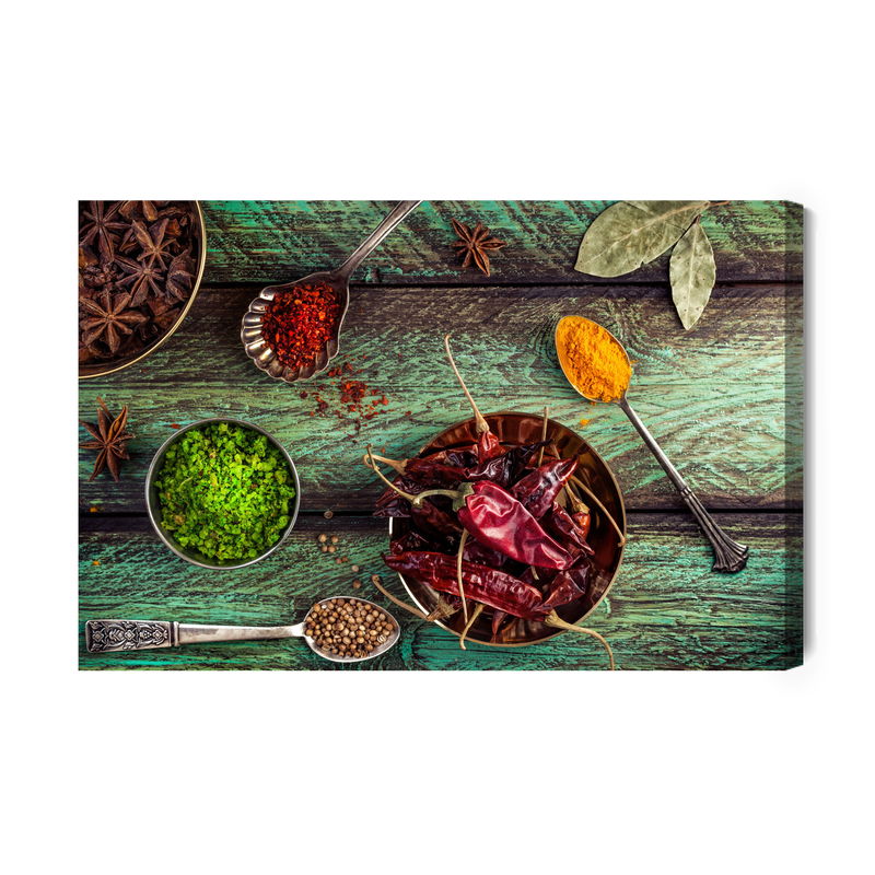 Ljuddämpande tavla - Oriental spices