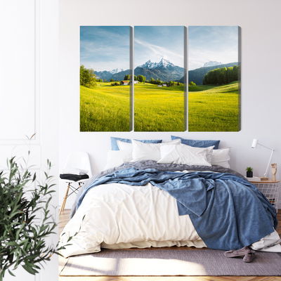 Ljuddämpande tavla - Mountain landscape