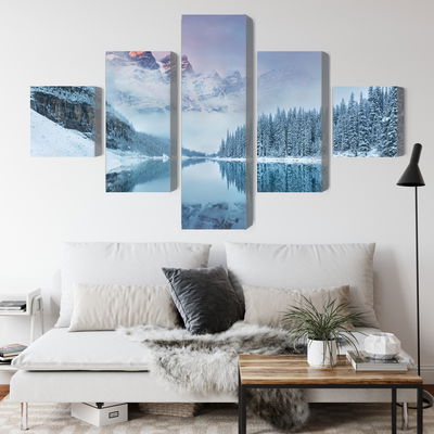 Ljuddämpande tavla - Canadian Moraine Lake on a