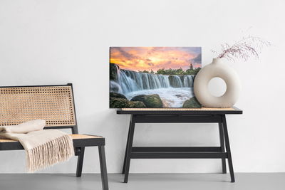 Ljuddämpande tavla - Parigi waterfall in indonesia