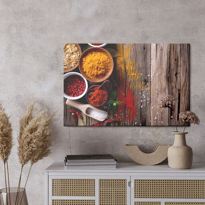 Ljuddämpande tavla - Sharp spices on boards