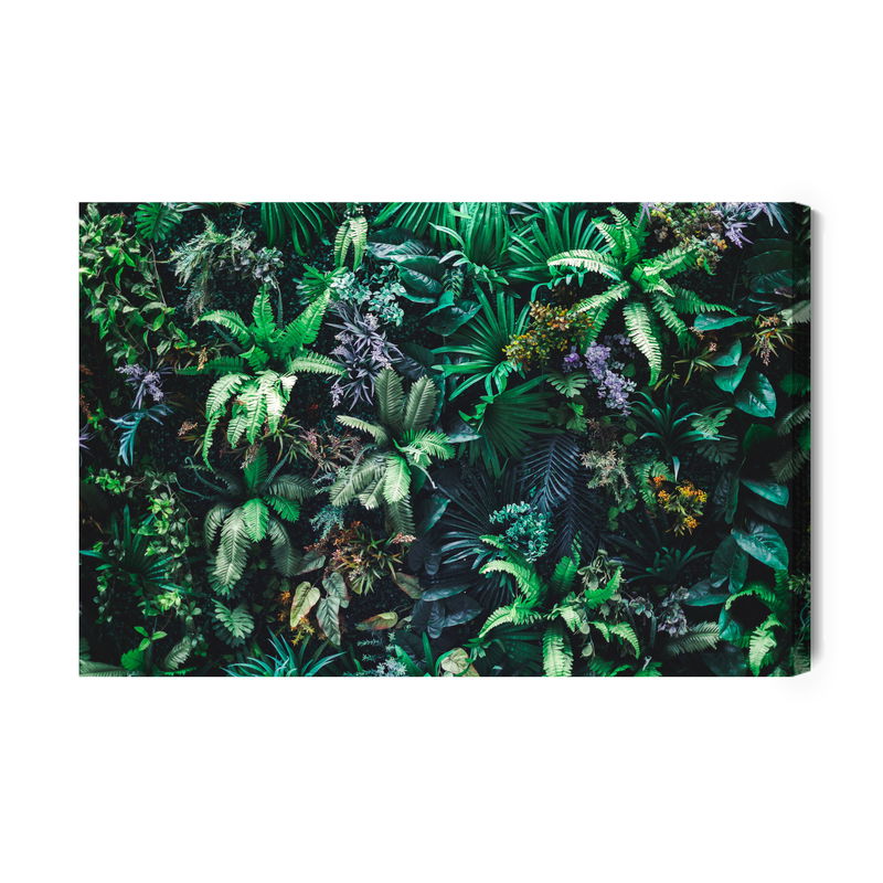 Ljuddämpande tavla - A garden full of tropical
