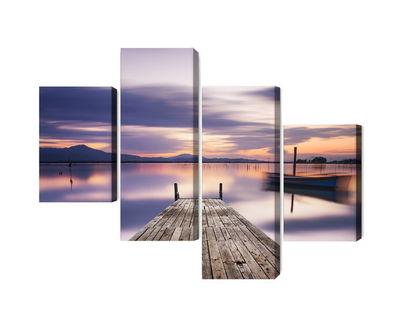 Ljuddämpande tavla - Sunset view