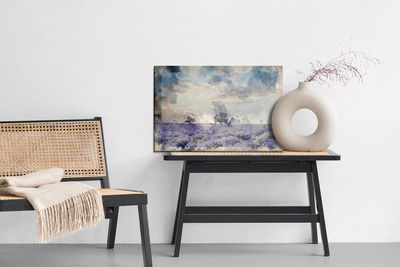 Ljuddämpande tavla - Artistic lavender country