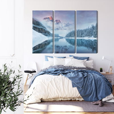 Ljuddämpande tavla - Canadian Moraine Lake on a