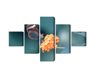 Ljuddämpande tavla - Butterfly in the summer