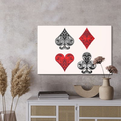 Ljuddämpande tavla - Card symbols