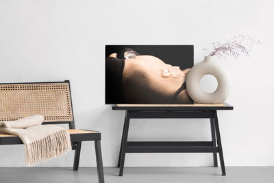 Ljuddämpande tavla - Ice cubes on the body