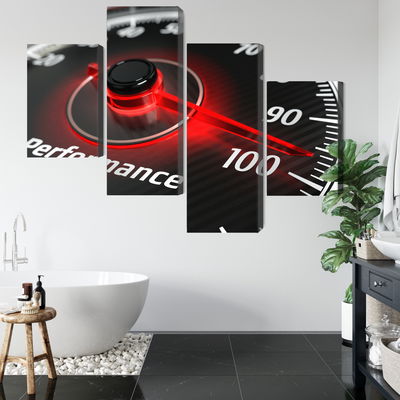 Ljuddämpande tavla - Modern 3d counter