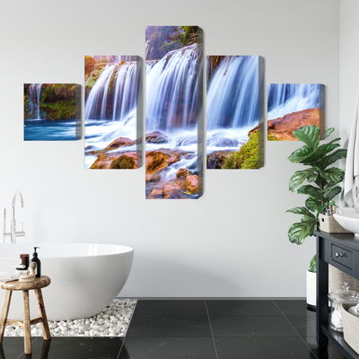 Ljuddämpande tavla - Jiulong waterfall in luoping