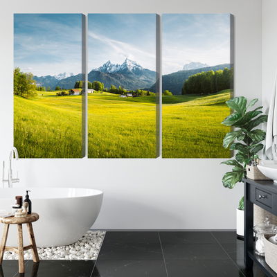 Ljuddämpande tavla - Mountain landscape