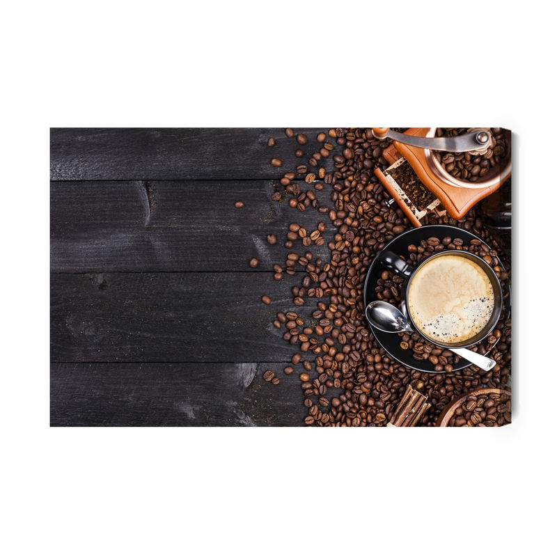 Ljuddämpande tavla - Black cup of coffee