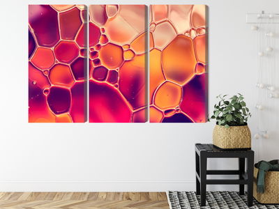 Ljuddämpande tavla - Water drops on a macro scale