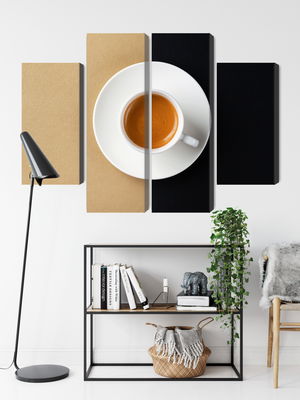 Ljuddämpande tavla - A cup of italian coffee