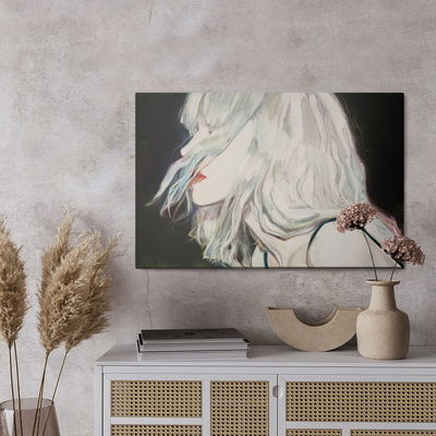 Ljuddämpande tavla - Modern female portrait