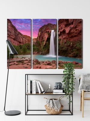 Ljuddämpande tavla - Havasupai waterfalls