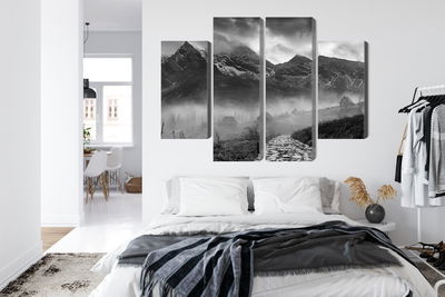 Ljuddämpande tavla - Hala gasienicowa in black