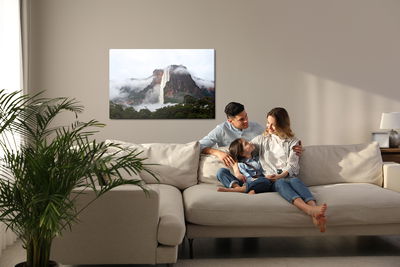 Ljuddämpande tavla - Salto angel waterfall