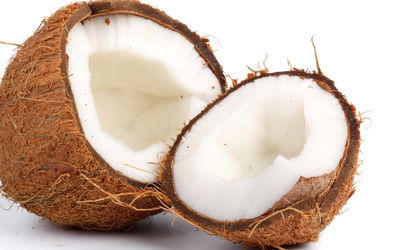 Ljuddämpande tavla - Coconut halves