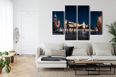 Ljuddämpande tavla - Kraków's cloth hall and st.