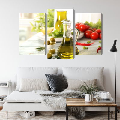 Ljuddämpande tavla - Jug with fresh oil