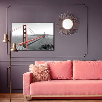 Ljuddämpande tavla - Bridge Golden Gate