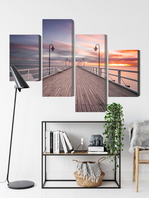 Ljuddämpande tavla - The pier in gdynia orlowo