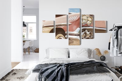 Ljuddämpande tavla - American car from the 1950s