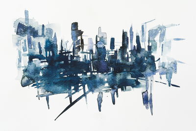 Ljuddämpande tavla - Abstract modern art