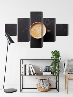 Ljuddämpande tavla - A cup of fresh coffee