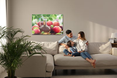 Ljuddämpande tavla - Apples from the orchard