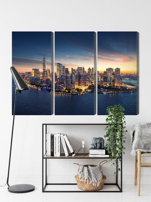 Ljuddämpande tavla - New York city panorama