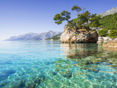 Ljuddämpande tavla - Makarska riviera in Croatia
