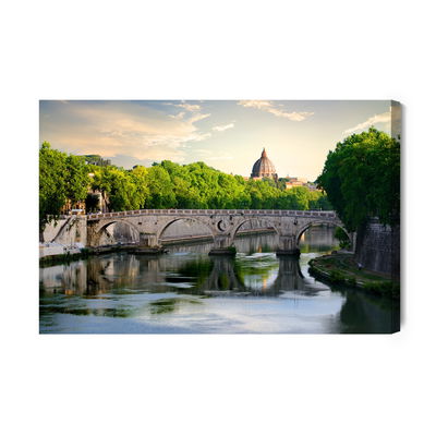 Ljuddämpande tavla - Rome in the sun