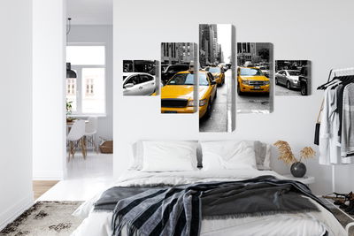 Ljuddämpande tavla - Taxis in New York