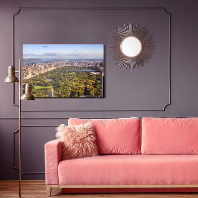 Ljuddämpande tavla - Aerial view of New York city