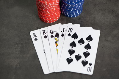 Ljuddämpande tavla - Poker and chips