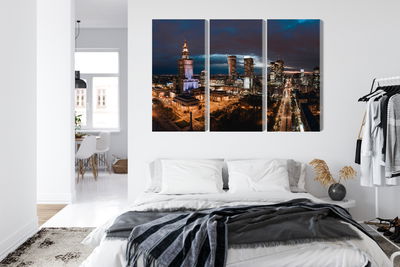 Ljuddämpande tavla - Panorama of the center