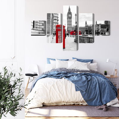 Ljuddämpande tavla - London telephone booth