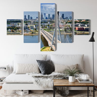 Ljuddämpande tavla - The bridge with the Warsaw